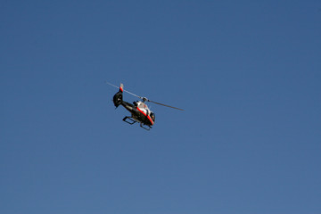Fototapeta na wymiar scenic helicopter