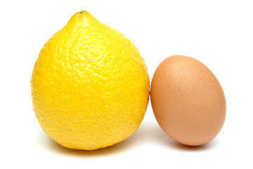 lemon, egg