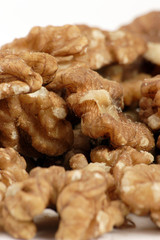 multiple open walnuts