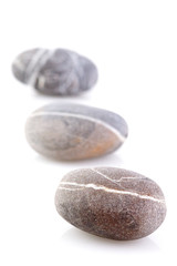 pierres zen alignées