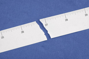 broken tape measure