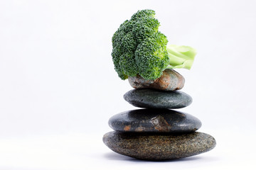 broccoli crown - food pyramid