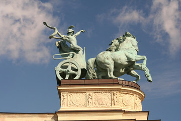 Fototapeta premium war scupture