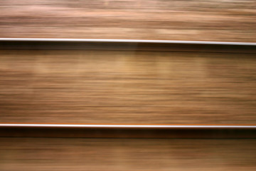 rail track blur