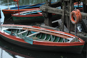 colorful boats