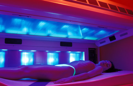 abbronzatura nel solarium
