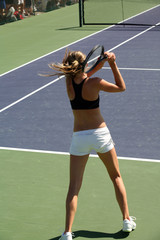 Fototapeta na wymiar kobieta tenis