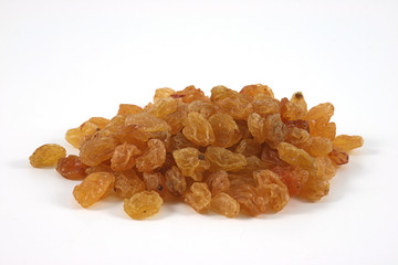 bunch of yellow raisins