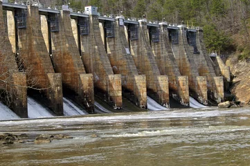 Photo sur Plexiglas Barrage old dam
