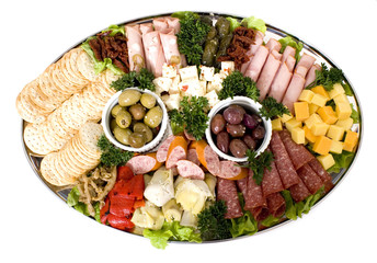 antipasto catering platter
