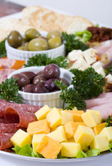 antipasto catering platter