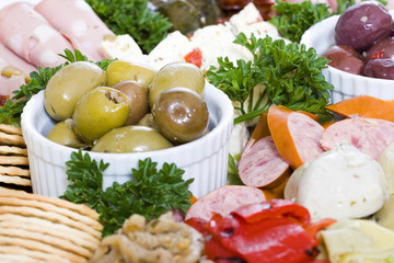 antipasto catering platter