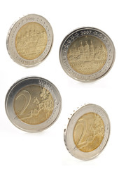 2 euro geld m&uuml;nzen