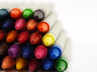 wachs stifte nah aufnahme