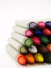 wachs stifte nah aufnahme