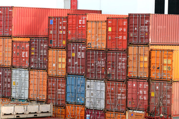 stack of freight