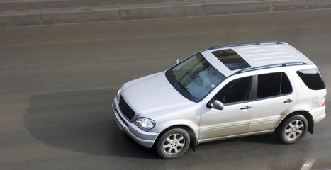 Obraz premium suv mercedes ml