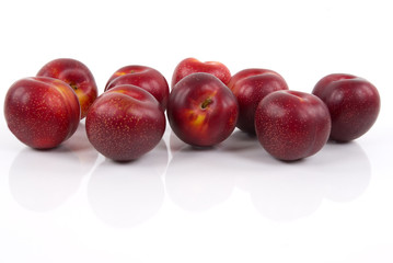 organic plums