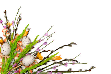 easter floral arrangement
