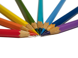 rainbow pencils