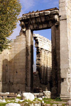 gate of the roman temple