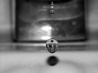 gotas caindo