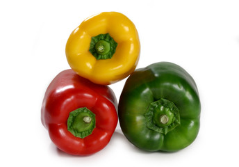 three bell pepper