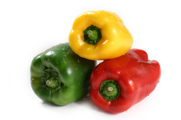 three bell pepper