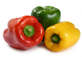 three bell pepper