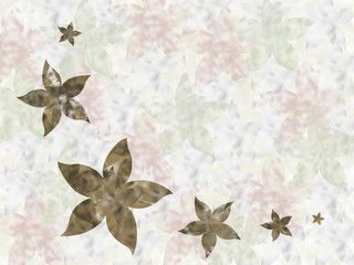 floral artwork - autumn