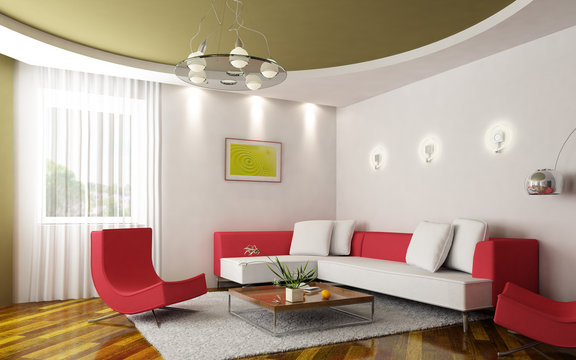 modern sitting room