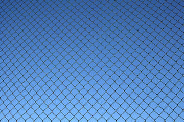 Fototapeta premium chain link fence pattern