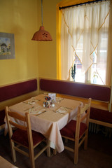 restaurant table