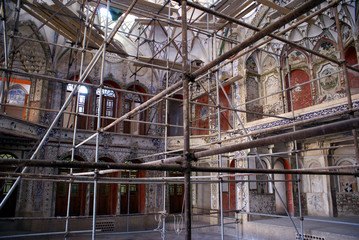 Fototapeta premium restoration in palace