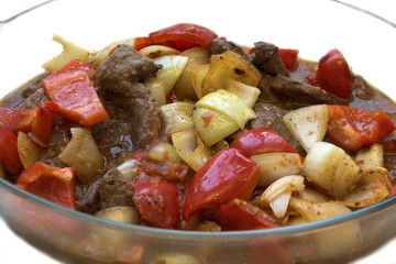 onions & beef