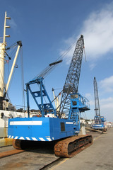 harbor cranes