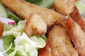 hühnerstreifensalat
