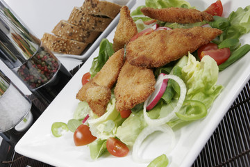 hühnerstreifensalat