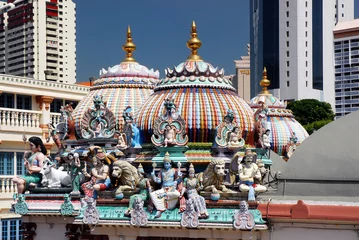 Foto op Plexiglas Singapore sri mariamman tempel singapore