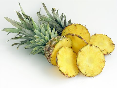 slices of pineapple