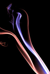 Naklejka premium smoke art