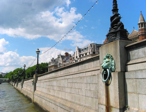 Thames Embankment From Blackfriars