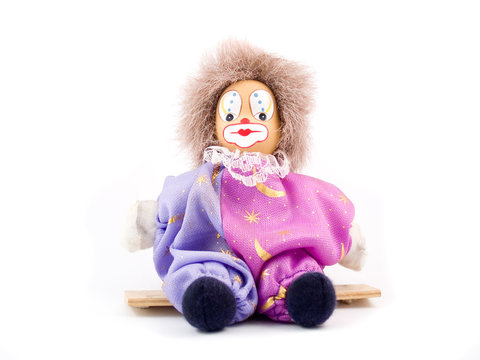the cheerful clown