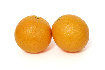 a pair of oranges