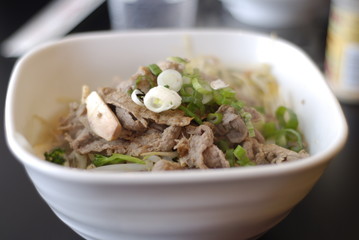 noodle and beef