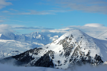 Fototapeta premium french alps