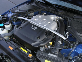 sports car engine v6