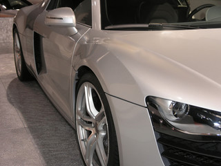 luxury sports car side 1