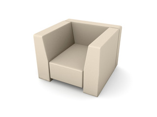 design sessel - beige