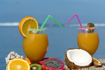 cocktail aux fruits